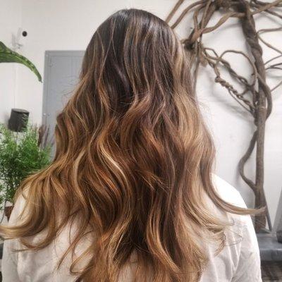 Natural balayage