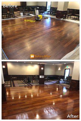 We are experts in Wooden Floor Rejuvenation Treatments! We do it the right way!