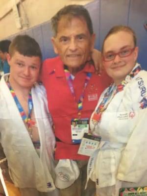 Dr. Stanley Zusman dedicating his time to the Special Olympics in 2015