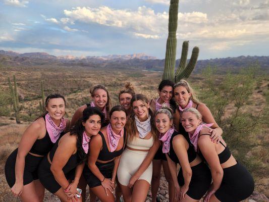 Bachelorette party atv tour Scottsdale Arizona