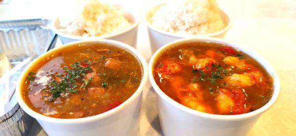 Gumbo and etouffee