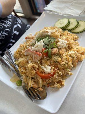 Crab Meat Thai Style Fried Rice