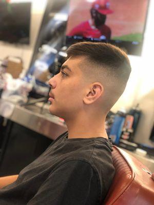 Fresh fade by Levit the barber