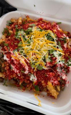 Hot Cheetos fries