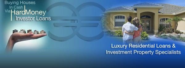 Investor friendly Smart loans and traditional lending for your new home!