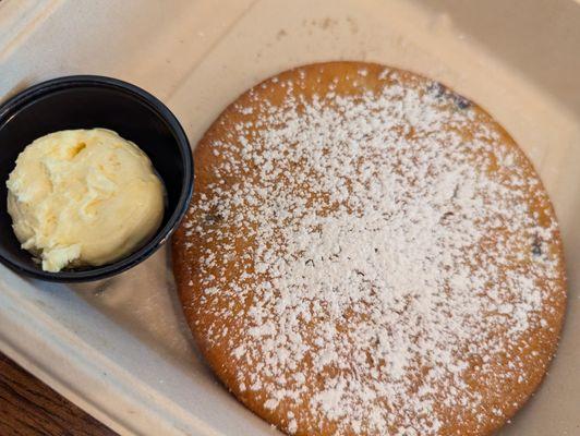 Lemon blueberry cornbread