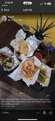 Street tacos