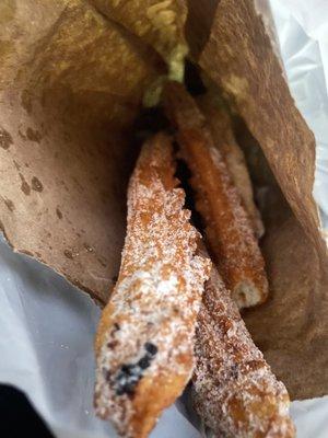 Filled churros. 10/10!