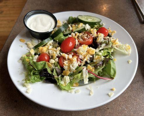 House Salad with House Made Ranch