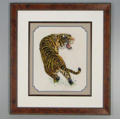 Tiger Embroidery