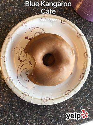 Maple-Glazed Pumpkin donut. So gooooood.