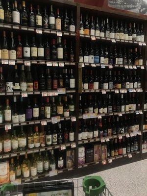 Impressive wine collection