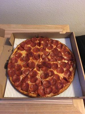 14" Pepperoni Pizza