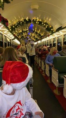 Singing on the train