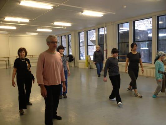 Class at the American Rhthym Center sponsored by Chicago Chinese Cultural Center