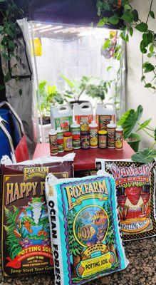 Foxfarm brand soils and fertilizers among the best we offer!