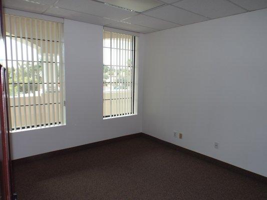 This is one of the Executive Suites with a window to the courtyard.