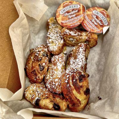 Chocolate Croissant French Toast