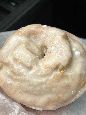 Gluten free glazed vanilla donut