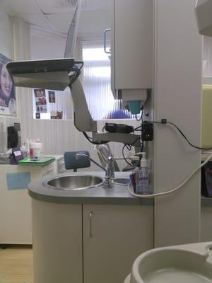 Clean and high tech dental office