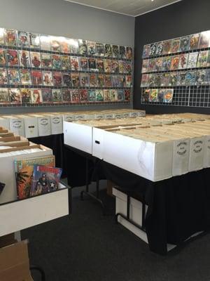 They have new and old comics.  Very cool!