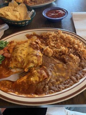 Avocado Enchiladas! Yum!!!