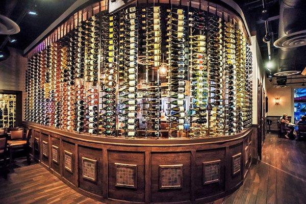 Cuvee 30A Interior Wine Wall