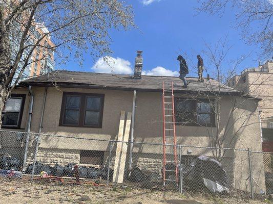 Full tear off and new roofing system in Sheepshead bay Brooklyn