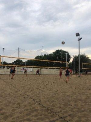 sand volleyball