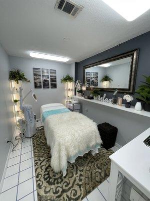 This is my treatment room