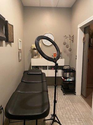 Permanent makeup room