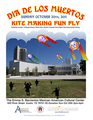 Day of the Dead Kite Festival for Mexican Cultural Center of Austin.