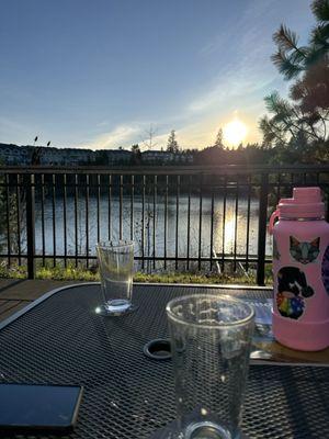 Empties needing filled and a beautiful view