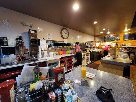 Front counter at Sylvia's Kitchen on 10/9/21