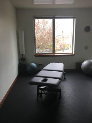 Private treatment space