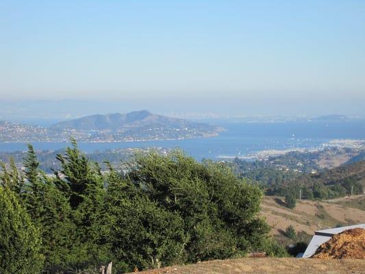 View of Sausalito and San Francisco