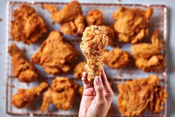 Louisiana-style freshly made, hand-breaded fried chicken and tenders. Try us out today!