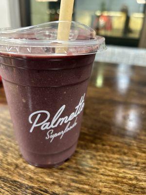 Cold brew berry smoothie