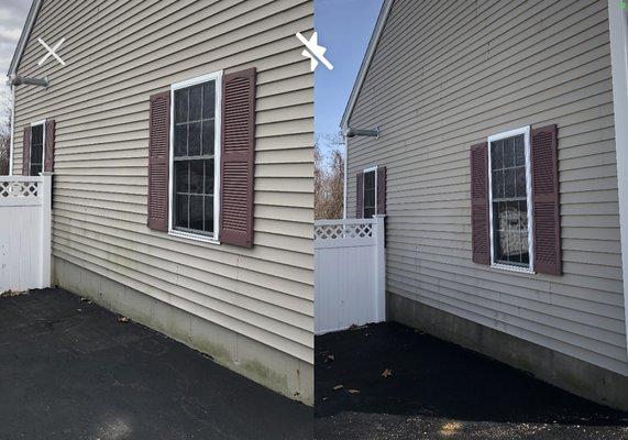 Siding cleaning and power washing in Worcester ma