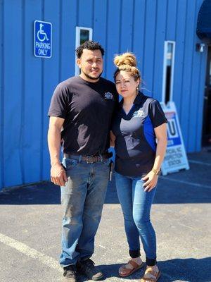 Luis and Geraldine Munguia - Co-Owners