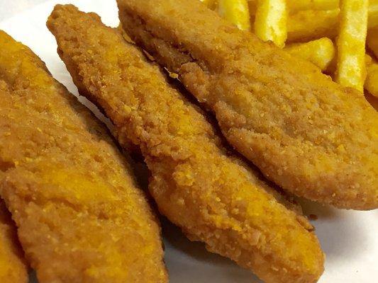 Delicious and juicy chicken tenders