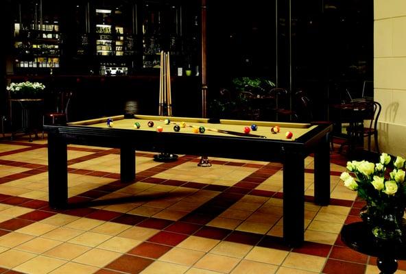 8' size convertible fusion dining pool table.