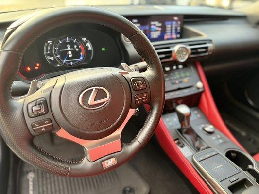 Lexus RC Interior