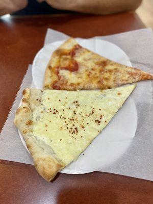 White Slice and Cheese Slice.