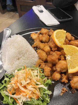 Orange chicken