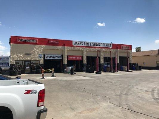 James Tire & Service Center Your Local Firestone/Bridgestone Affiliated Dealer!