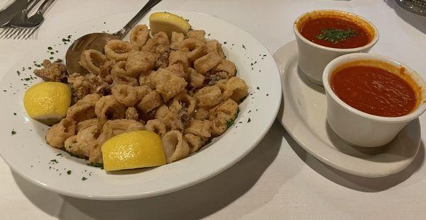 Fried calamari