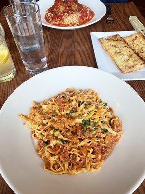 Bolognese & Spaghetti with Meatballs