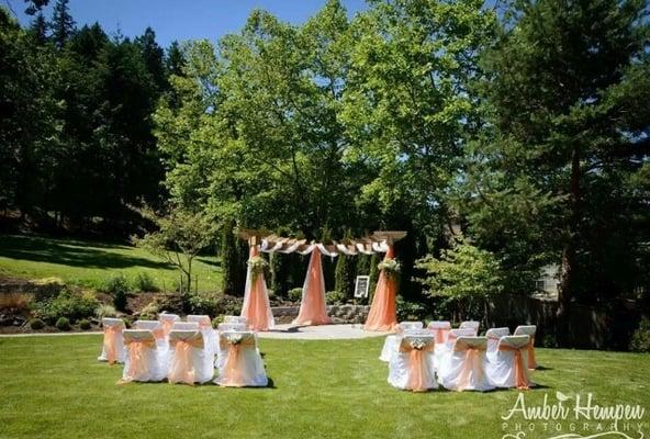 The Garden  Ceremony & Reception area