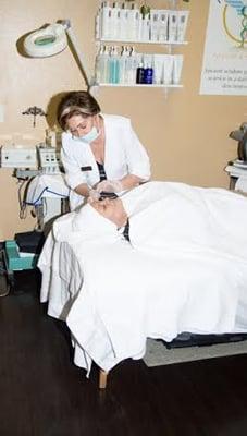 We offer facial waxing